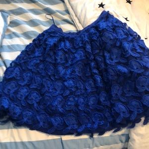 Blue INA skirt
